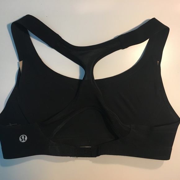 lululemon athletica, Intimates & Sleepwear, Black Lululemon Racerback  Sports Bra